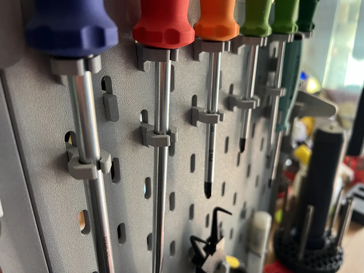 Pegboard Desk Stand view 3