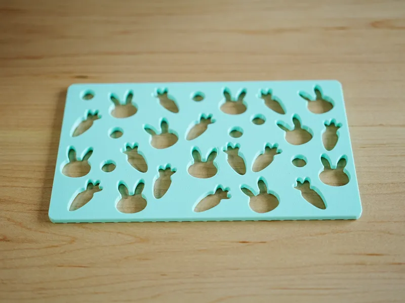 Bunny & Carrot TPU Utility Mat