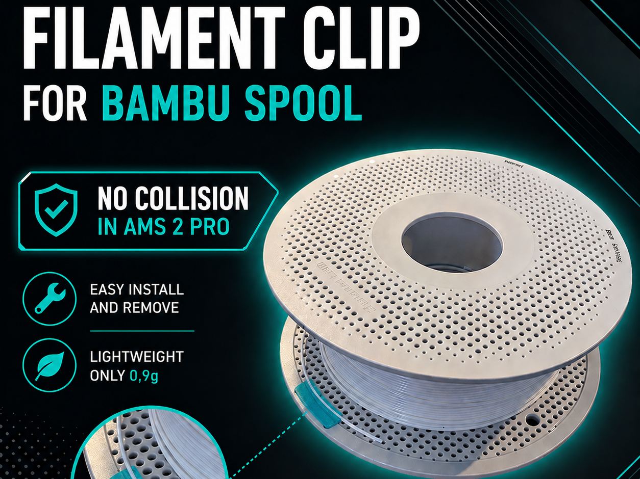 BAMBU Spool Filament clip AMS 2 Pro