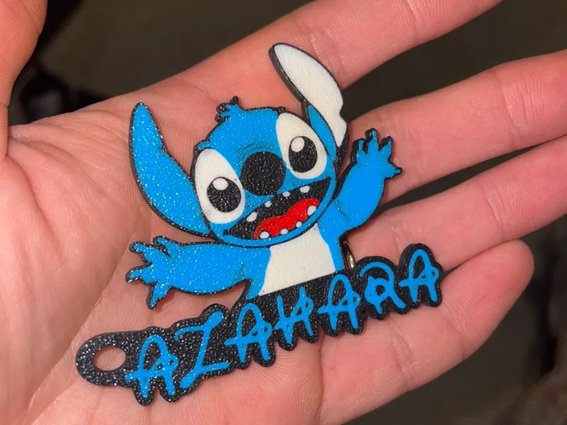 Stitch Azahara Disney Keychain