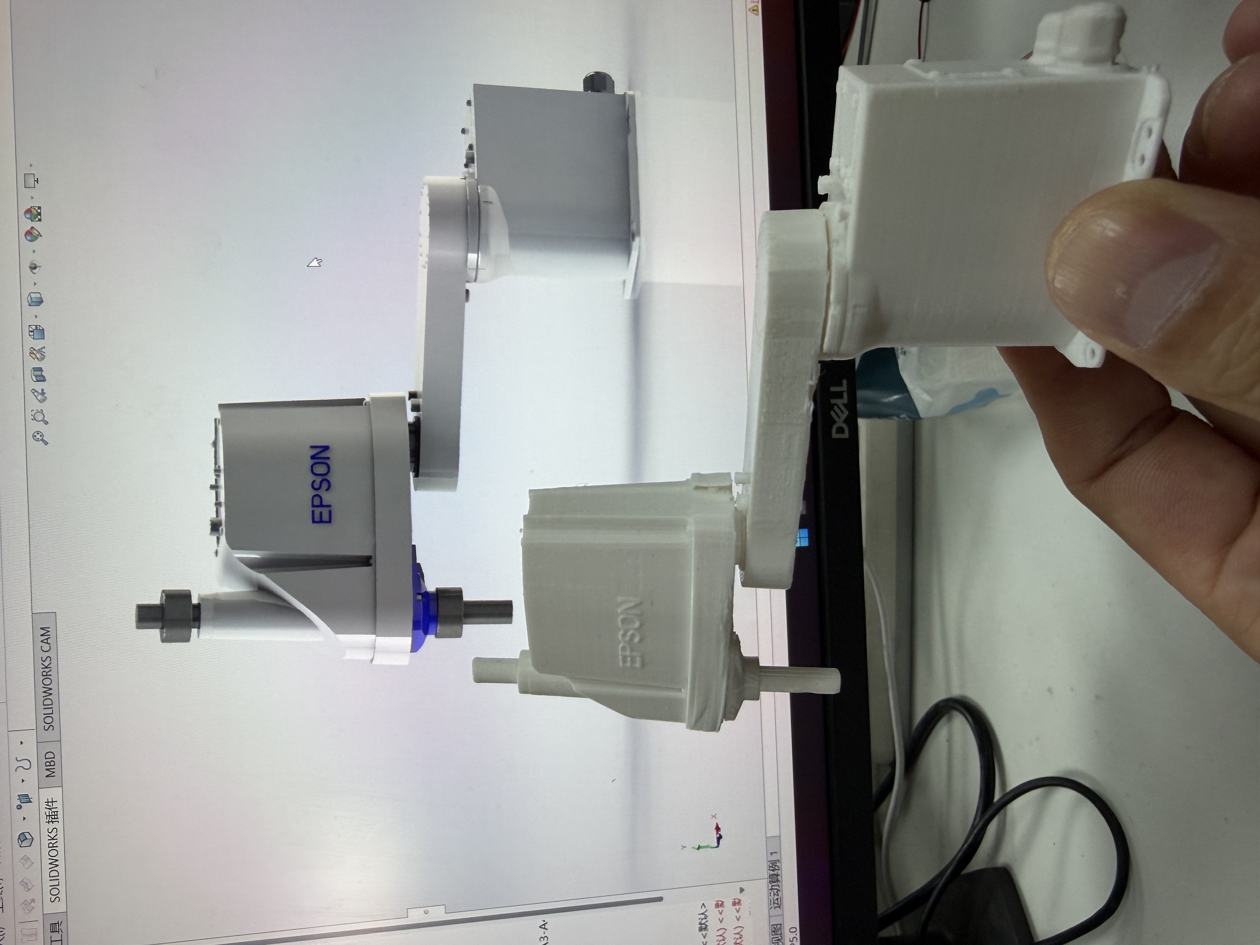 Miniatura 1 do modelo 3D EPSON Robot 1：5 模型