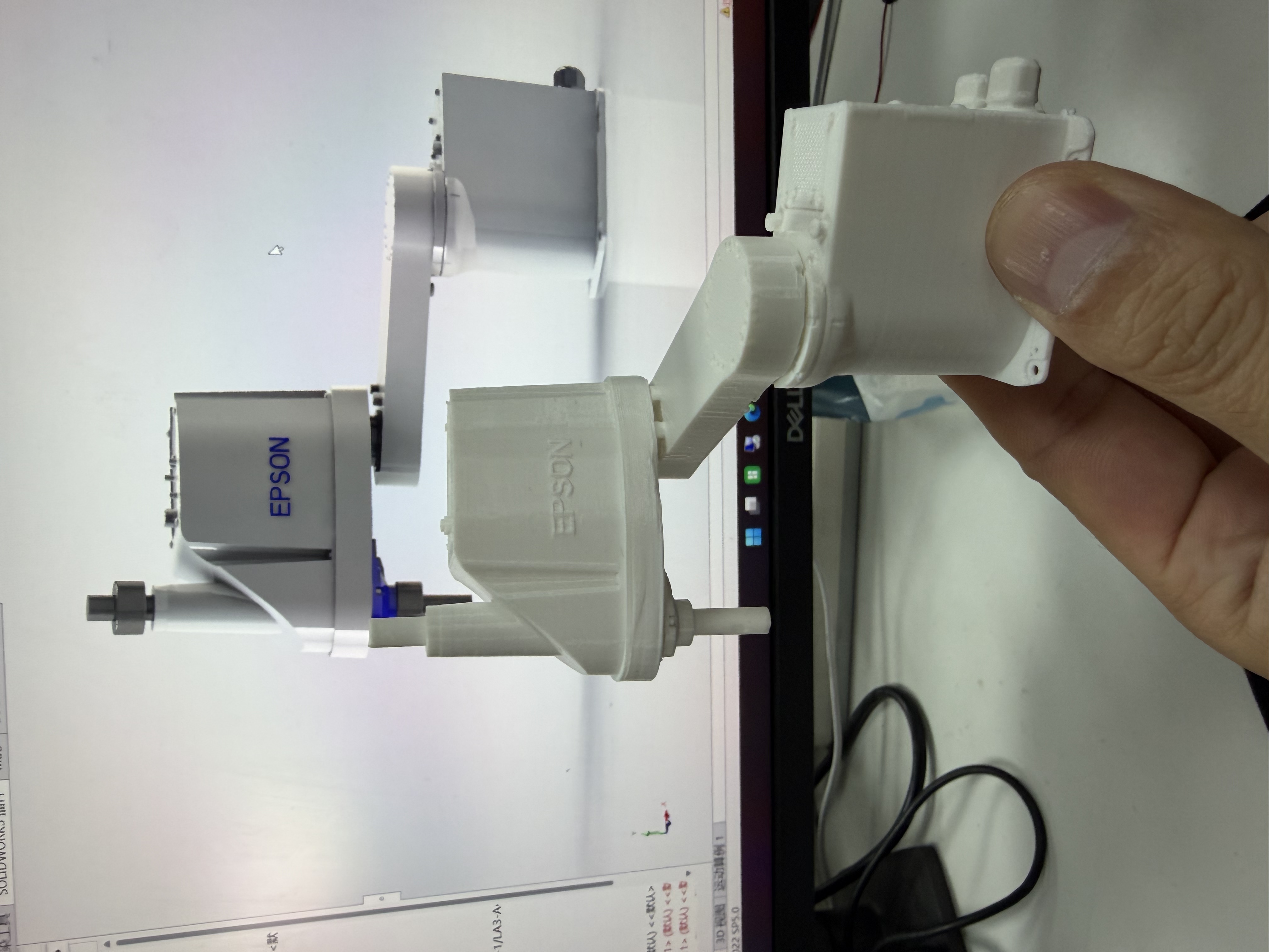 Miniatura 2 do modelo 3D EPSON Robot 1：5 模型