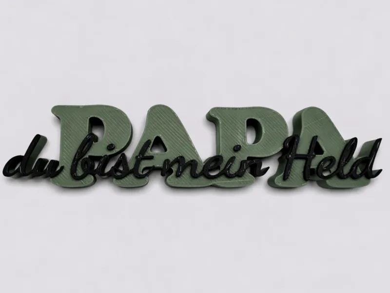 Papa - Dekoschild
