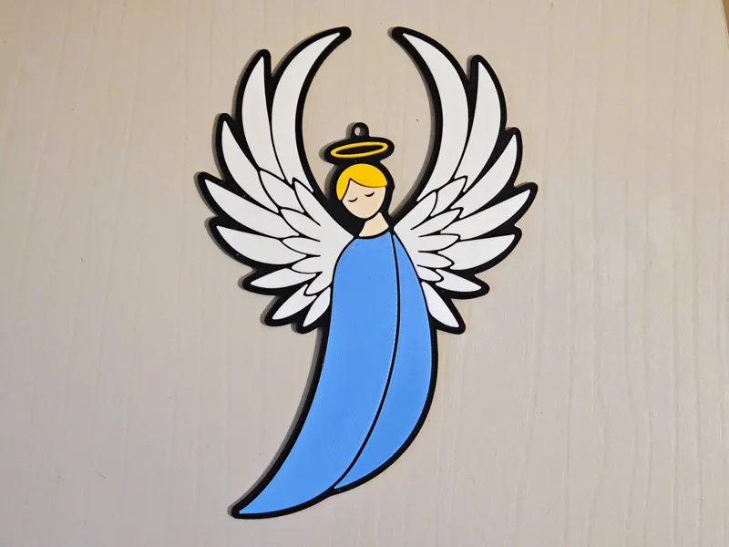 Angelo di Natale da appendere - Senza AMS