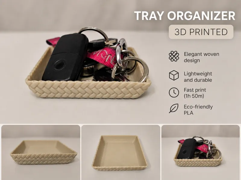 Woven Catchall Tray