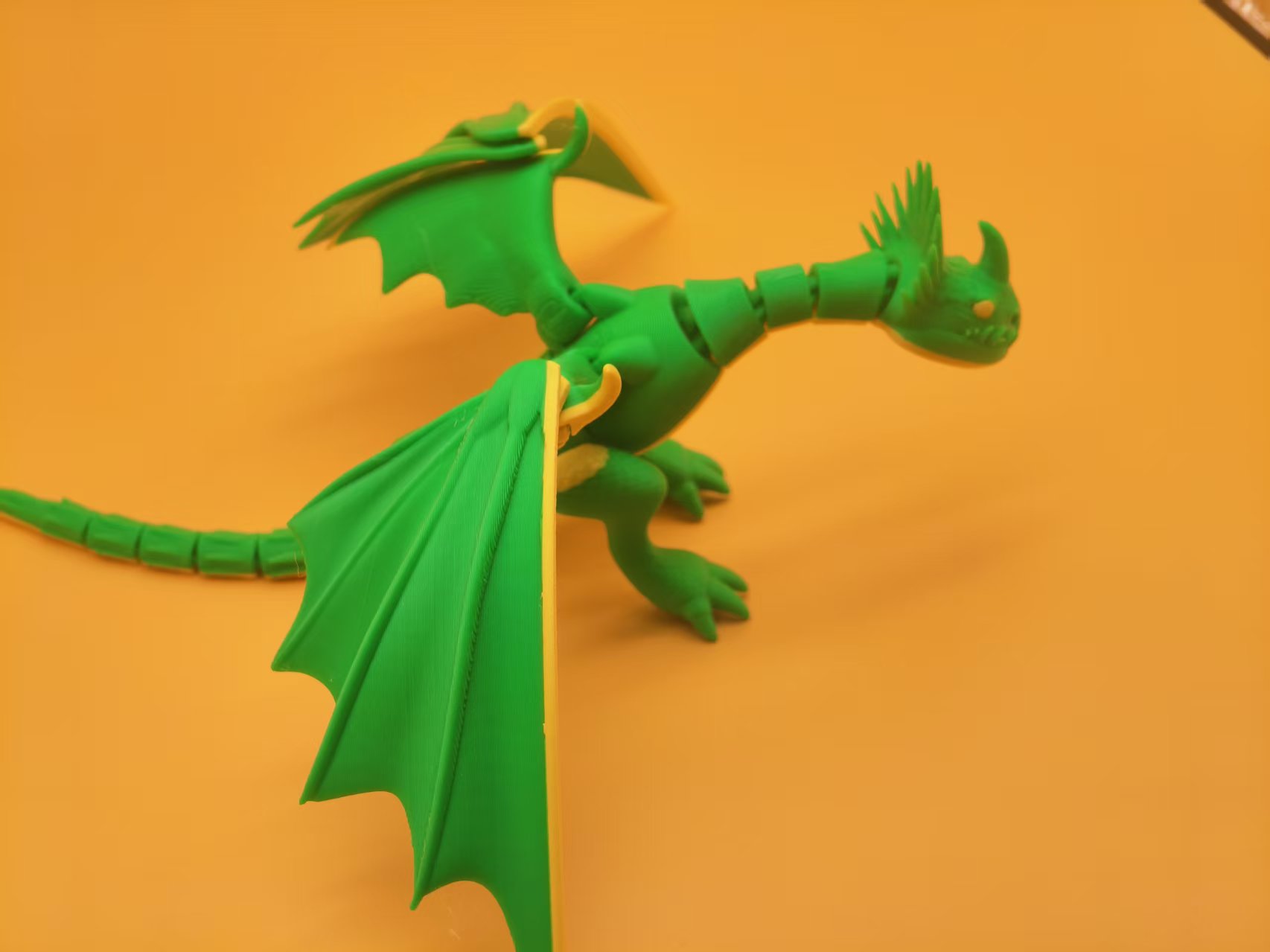 Miniatura 1 do modelo 3D 驯龙高手新版，风飞，风里飞，致命耐得，无需支撑，翠花的龙