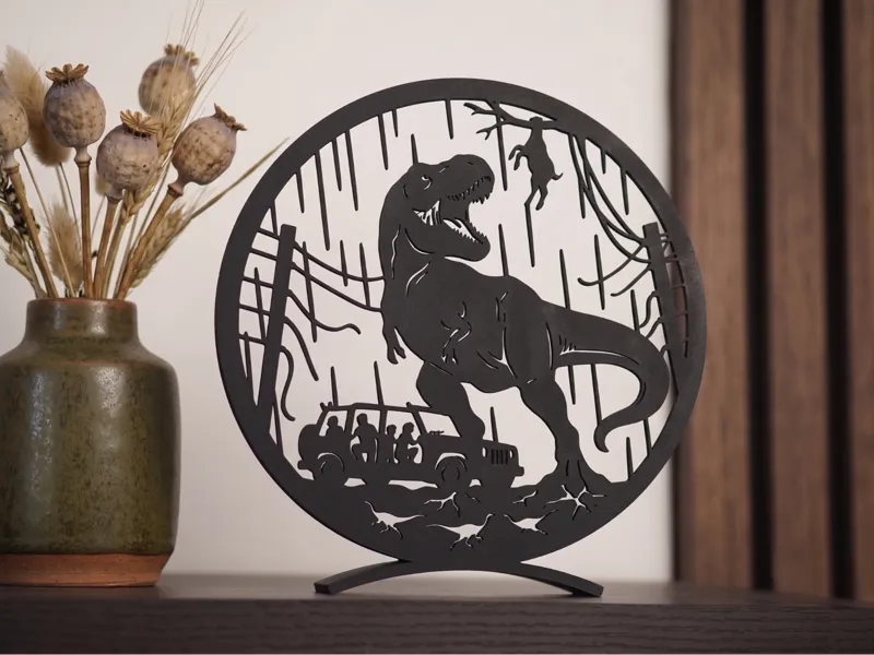 Welcome to Jurassic World - T-Rex Silhouette