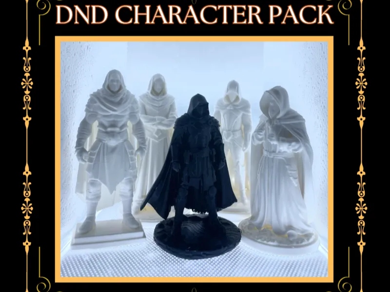 Dungeons & Dragons (DND) Character Start Pack 001