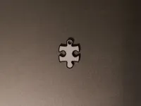Puzzle keychain