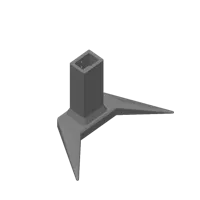 Support moniteur vertical fin VESA 75x75 (Rev. 1.6) — photo 3