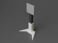 Support moniteur vertical fin VESA 75x75 (Rev. 1.6) — photo 1