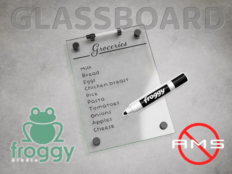 Glassboard: Wall mount