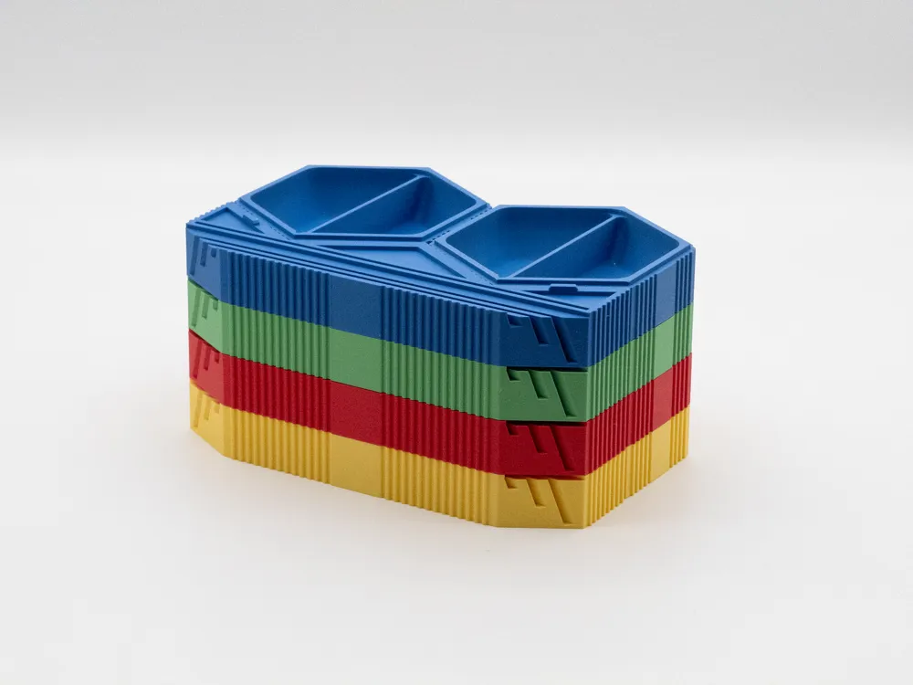 Special Design Magnetic Portable Game Sorting or Storage Box Multi-Purpose and Collectible
