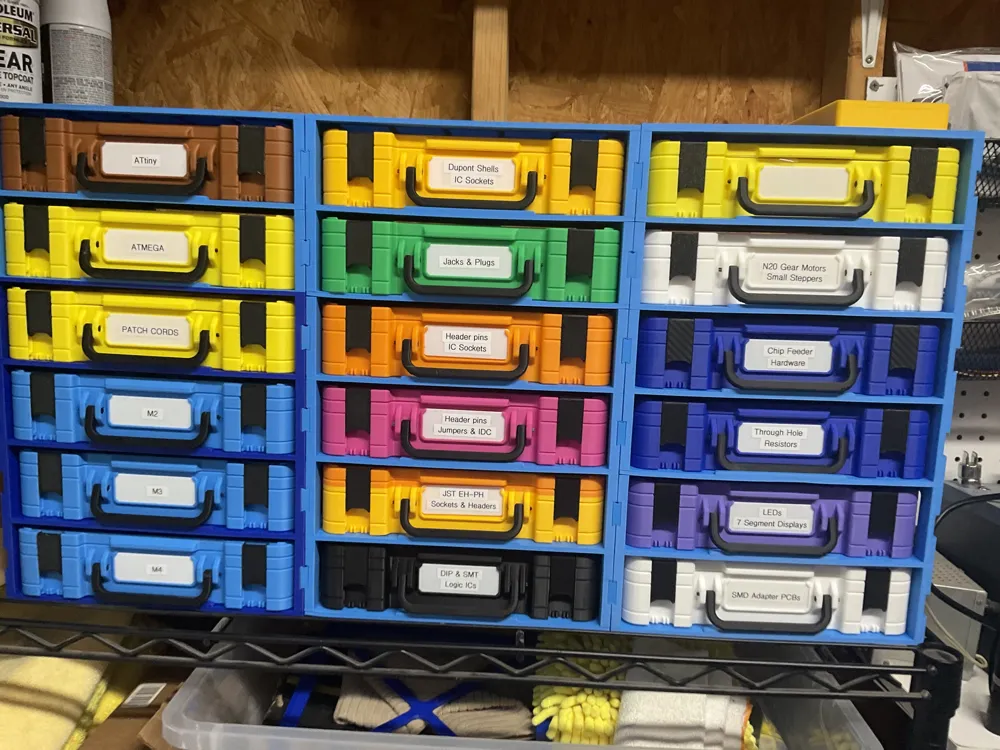 Modular Gridfinity Storage Box Rack - Free 3D Print Model - MakerWorld