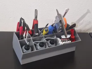 Tool Tray with 10 Holes
