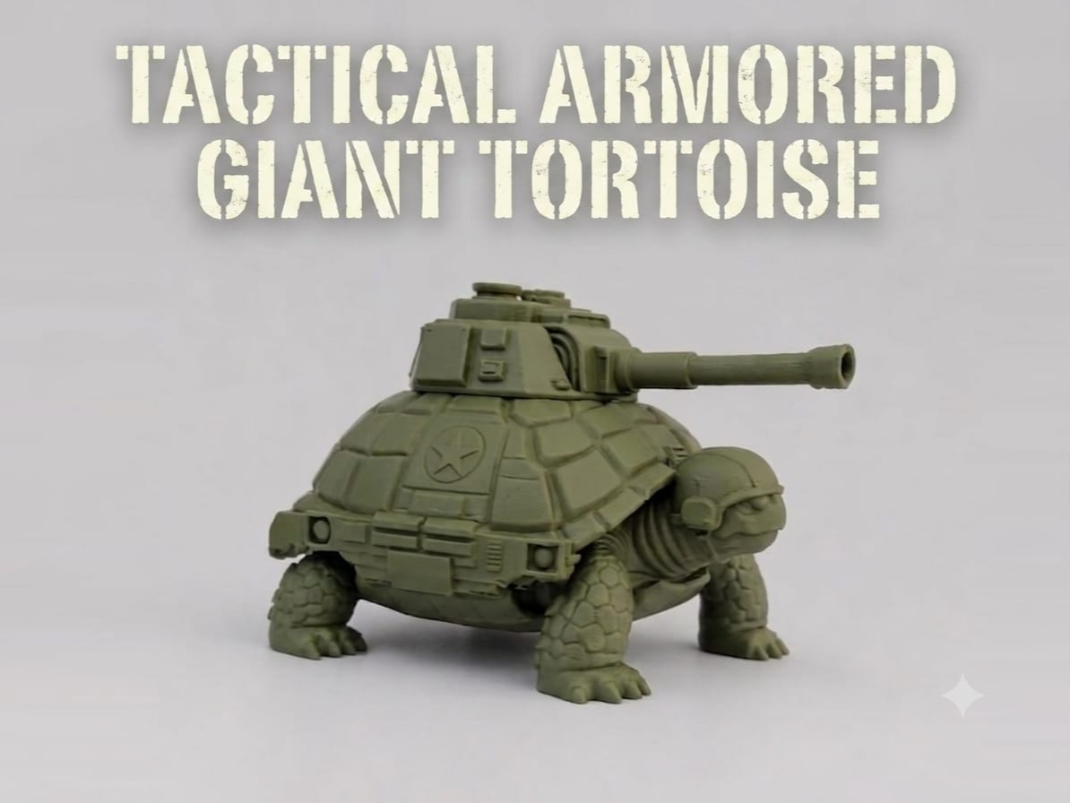 Tactical Armored Giant Tortoise