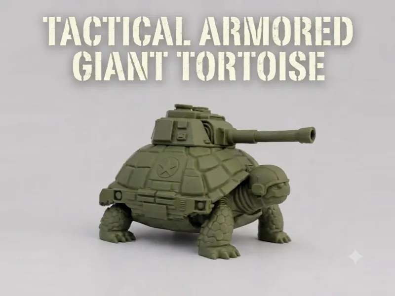 Tactical Armored Giant Tortoise