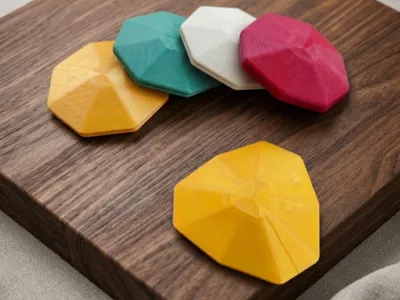 LVF: Luxe Velvet Facet Slider Fidget