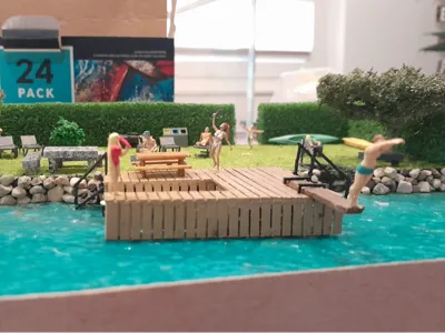 Pier Scale 1:87