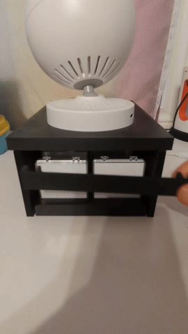 Projector Riser Pococo Galaxy Projector Riser & Storage by zhawa - MakerWorld