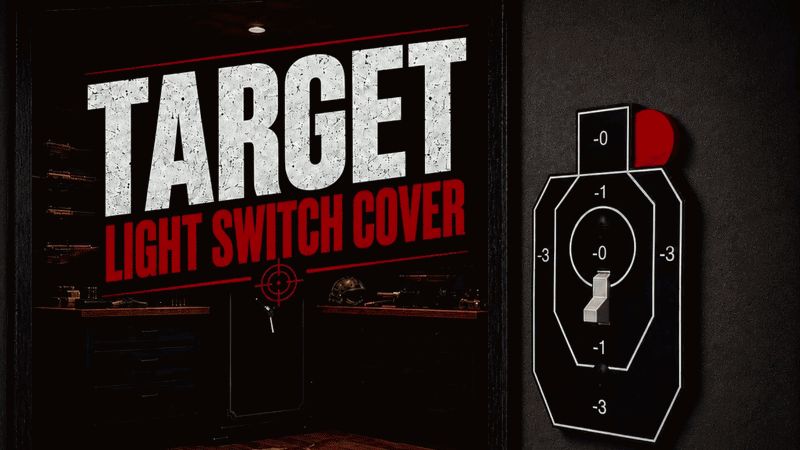 Target Light Switch Cover IDPA Dry Fire Practice