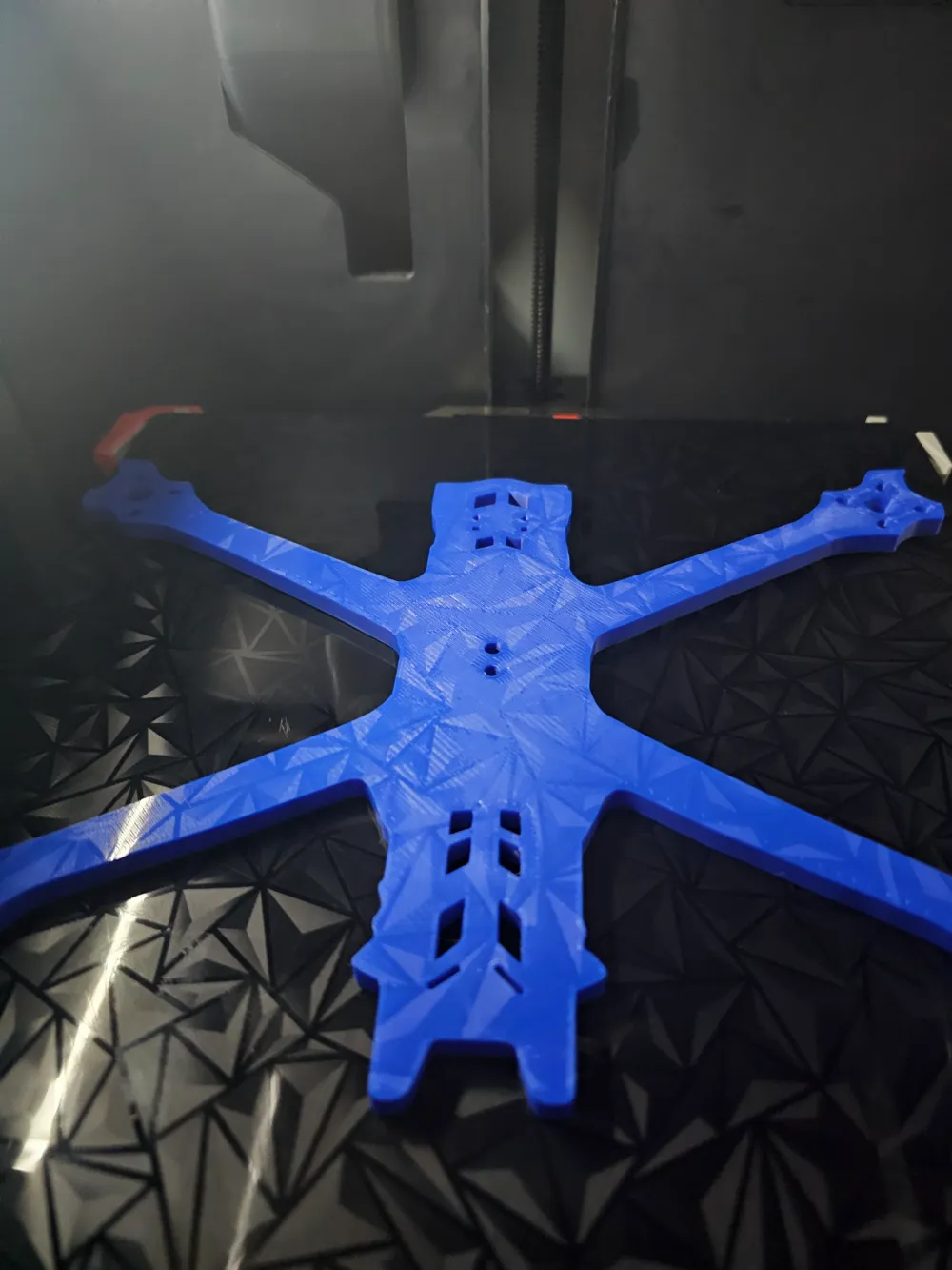 Telaio Per Drone FPV TheNanoLongRange Stampato In 3D Di Dave_C_FPV (2 Pezzi), Colore Rosso