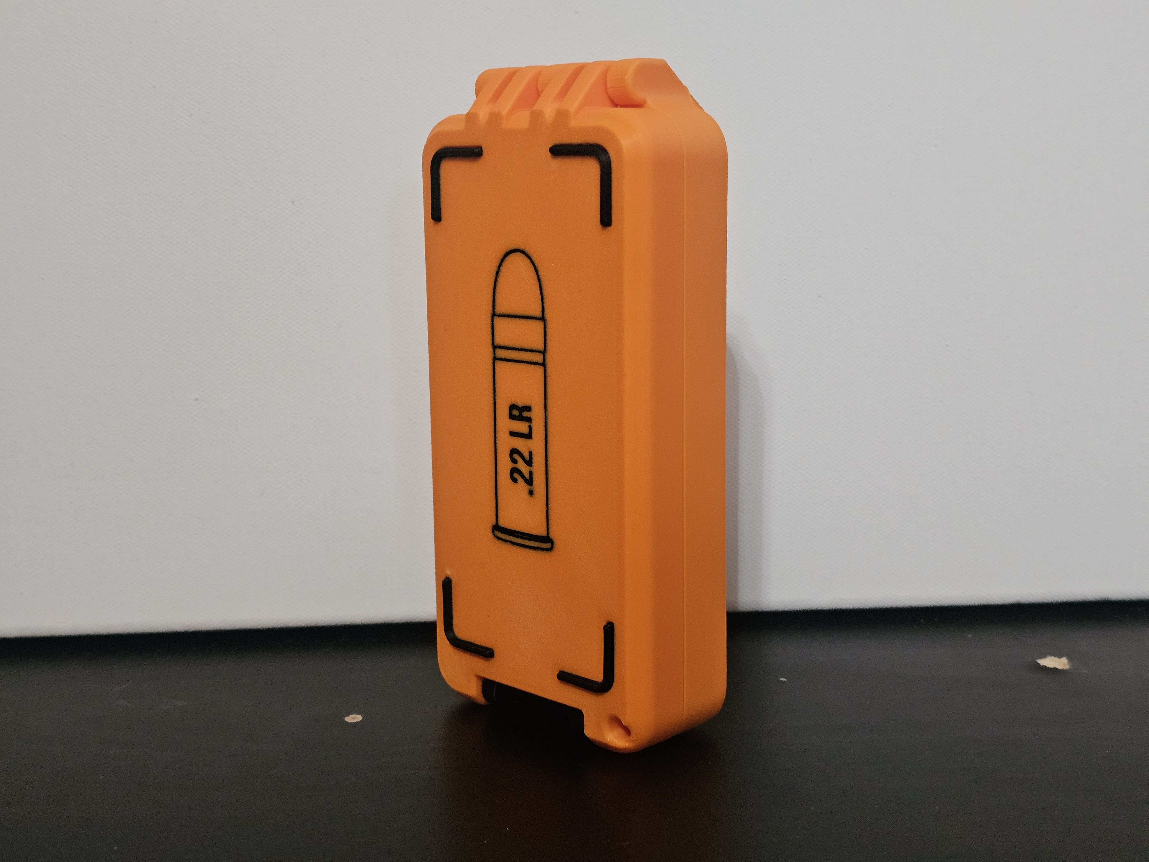 Miniatura 1 do modelo 3D 22LR Ammo Box - 156 Round - Stackable