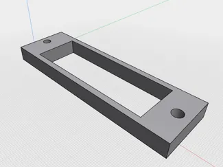Suporte luz de placa da fiat toro