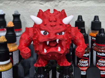 Emotion Monster Anger - grim Desktop Toy