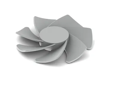 Fan Blade/Aperture ∅2.2