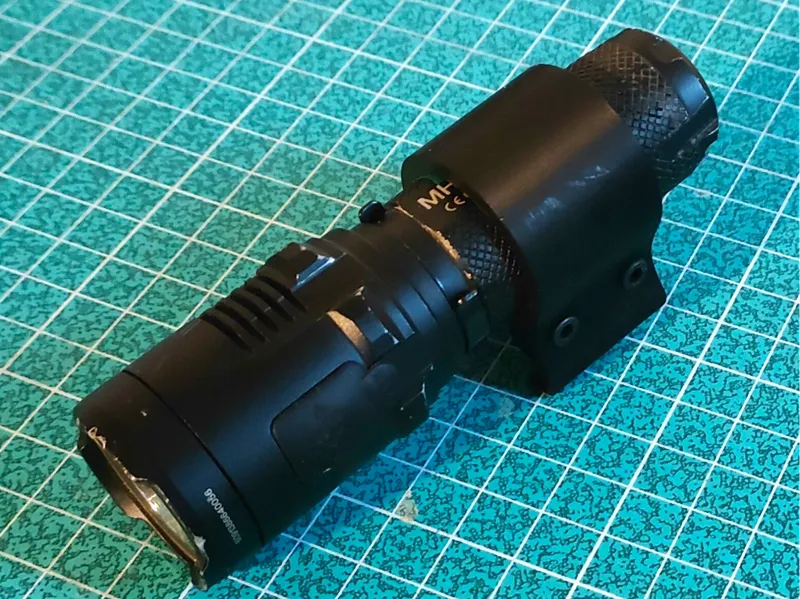 Picatinny Flashlight Holder NightCore MH20
