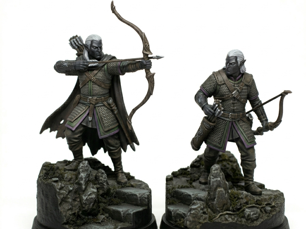 Drow Patrol (six figures)