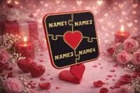 Love Puzzle 4 Names