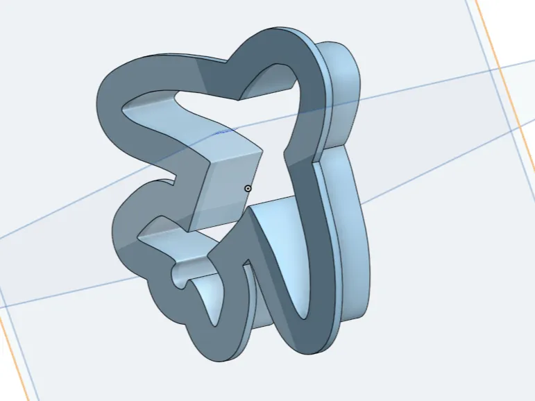 Simple Airplane/Plane Cookie Cutter