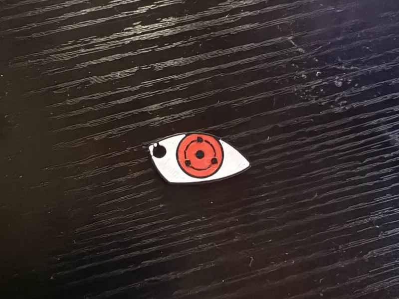 Sharingan Eye Keychain