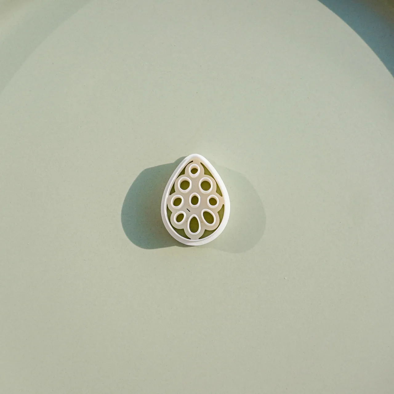 Oval Polymer Clay Cutter Earrings Necklaces view 2