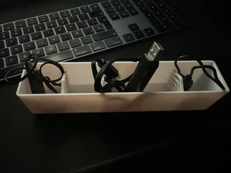 Gridfinity cable organizer