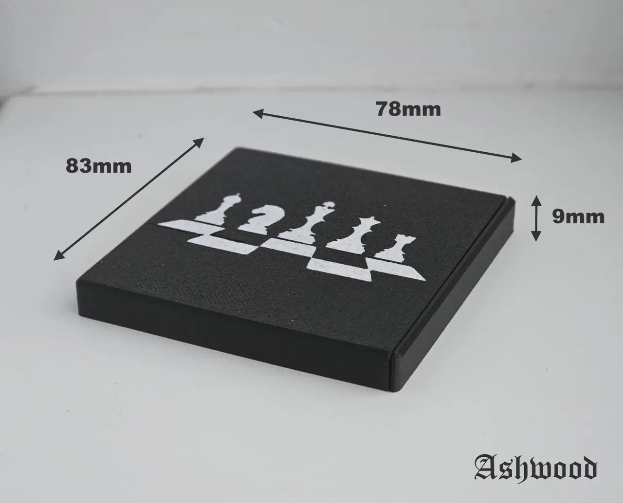 Micro travel chess set view 3