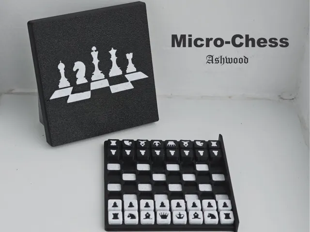 Micro travel chess set