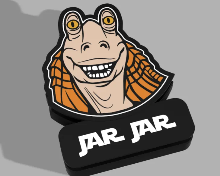 JAR JAR BINKS lightbox