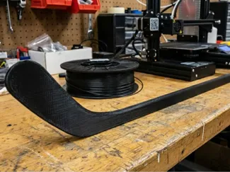 Full Size Hockey Stick 3D Scan