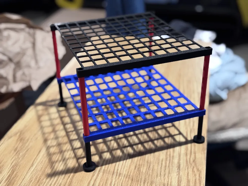 Modular photo and art drying and storage racks - Free 3D Print Model ...