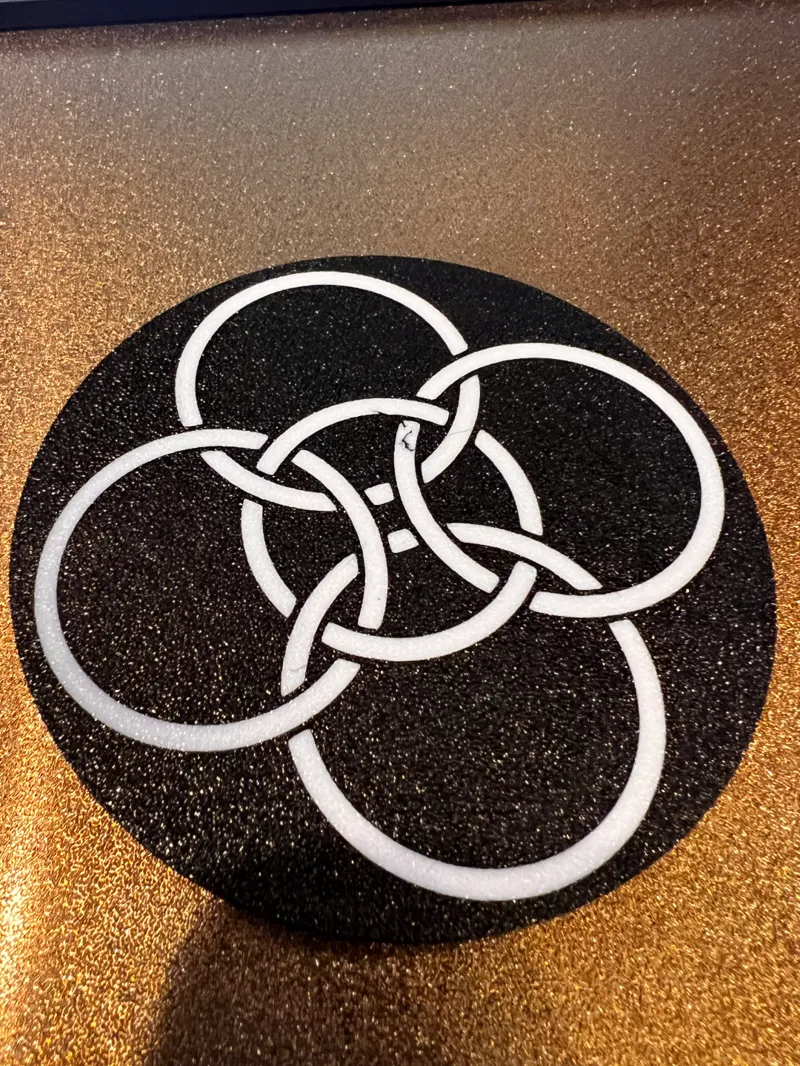Celtic 5 Rings Coaster AMS