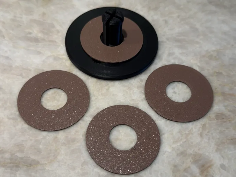 Saw Blade Wall Hanger & Washers - ALL BLADE SIZES