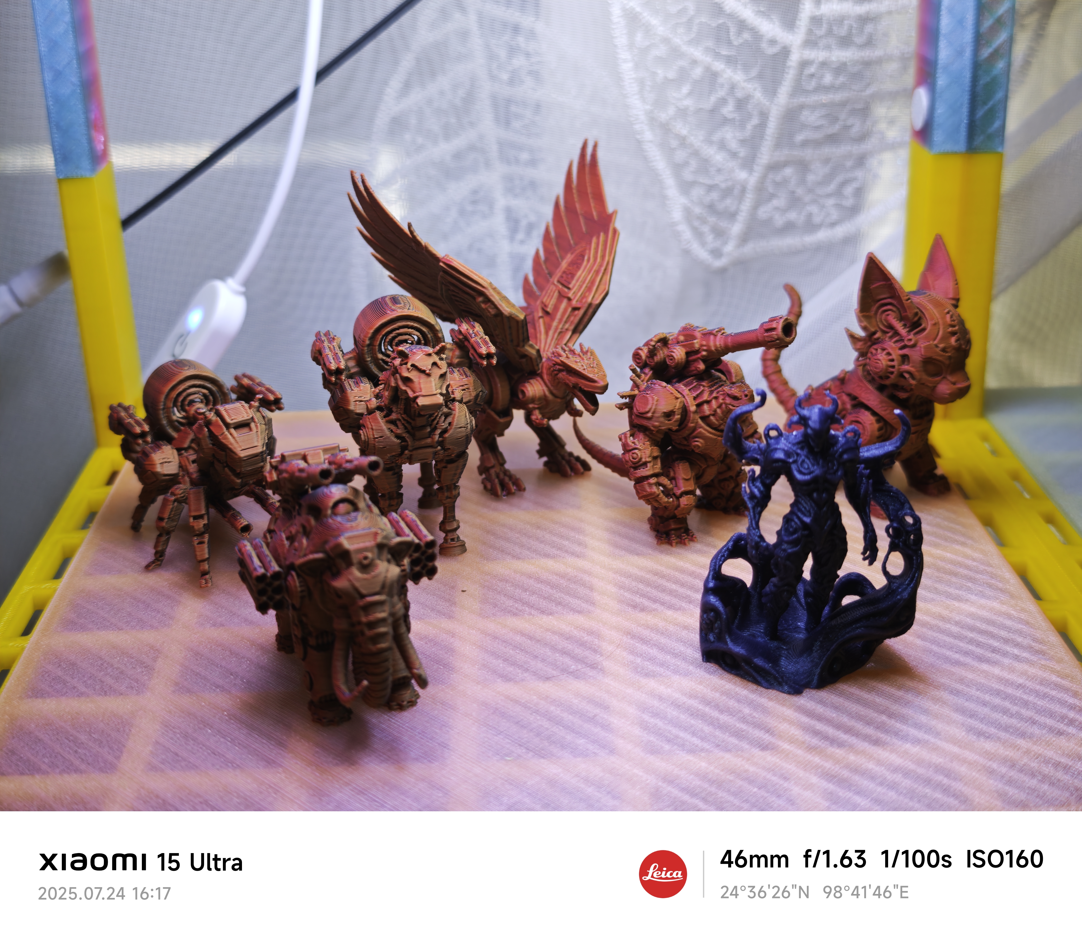 Miniatura 5 do modelo 3D 中国象棋-机甲战车VS生物科技