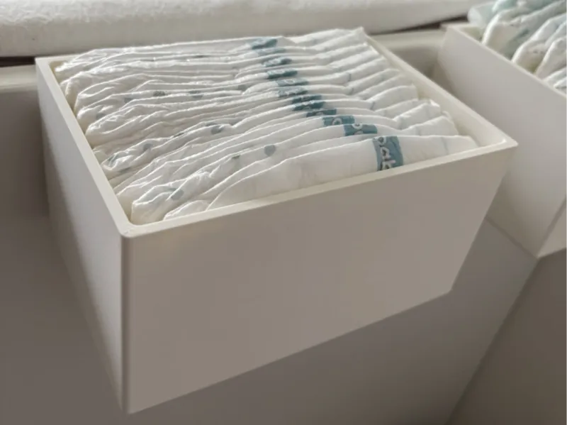 Windelbehälter für Wickeltisch IKEA MYLLRA