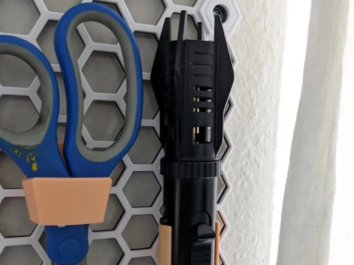 HSW Saber Torch Holder (Honeycomb Storage Wall)