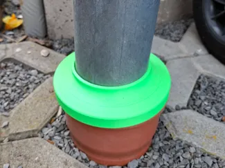 Übergang KG100 auf Ø80