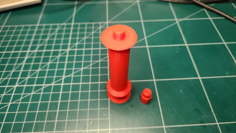 External Spool Holder and Guide_Remix Roller for 80mm