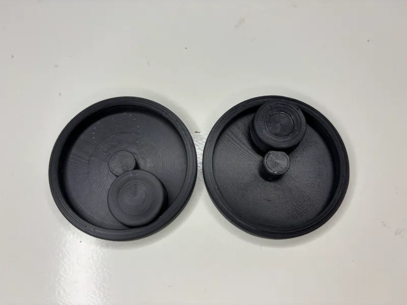 Spinning Circle Fidget Toy - Print in Place